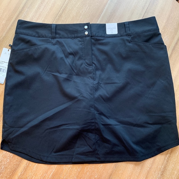 adidas Pants - NWT Black Adidas Skirt w/ shorts underneath!